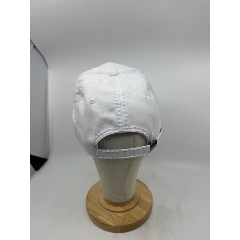 Hard Rock Cafe Cap Embroidered Logo Adjustable Casual White Mens One Size