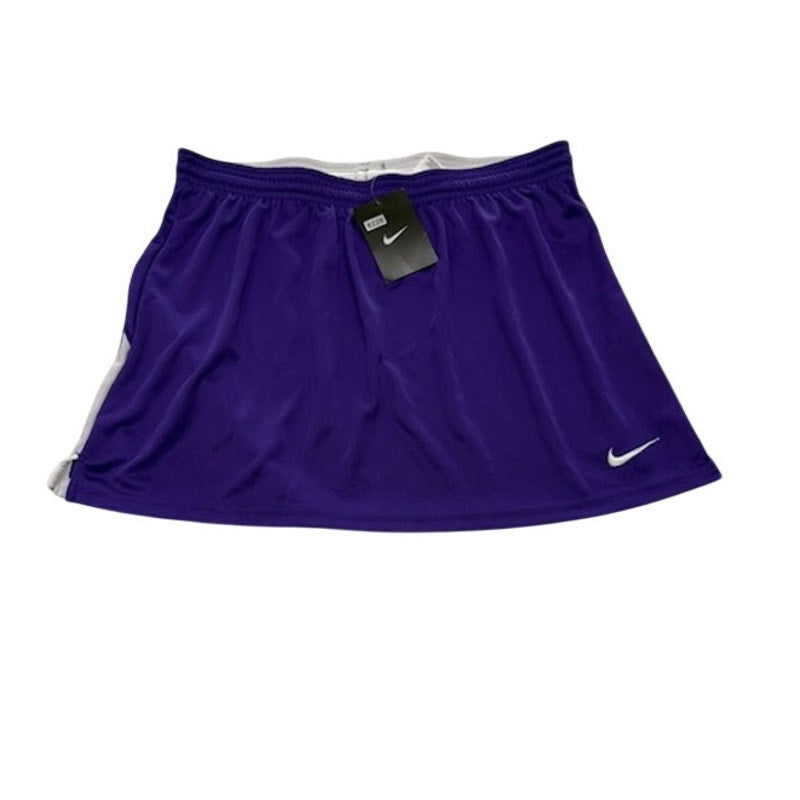 Nike Lacrosse Field Hockey Golf Skirt Elastic Waist Purple Womens Size L