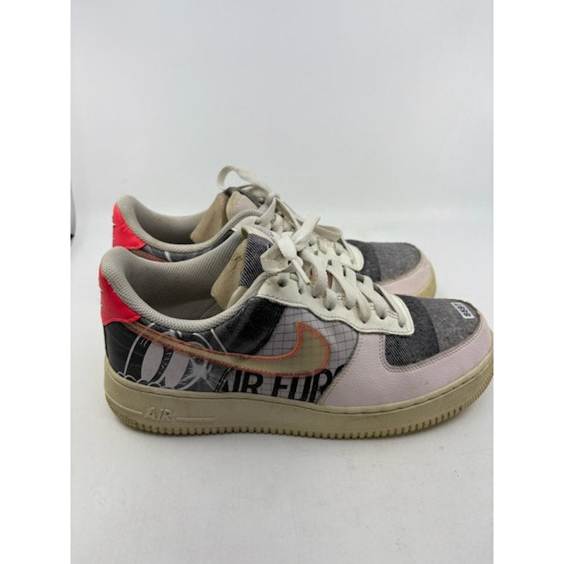Nike Air Force 1 Low 07 LV8 Worldwide Pack Shoes CI0066-600 Pink Mens Size 9.5
