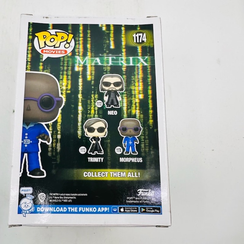 Funko POP Movies: The Matrix Resurrections - Morpheus Vinyl Figure #1174