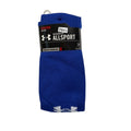2 Pairs Under Armour HeatGear Team OTC AllSport Socks Blue Adult Size L