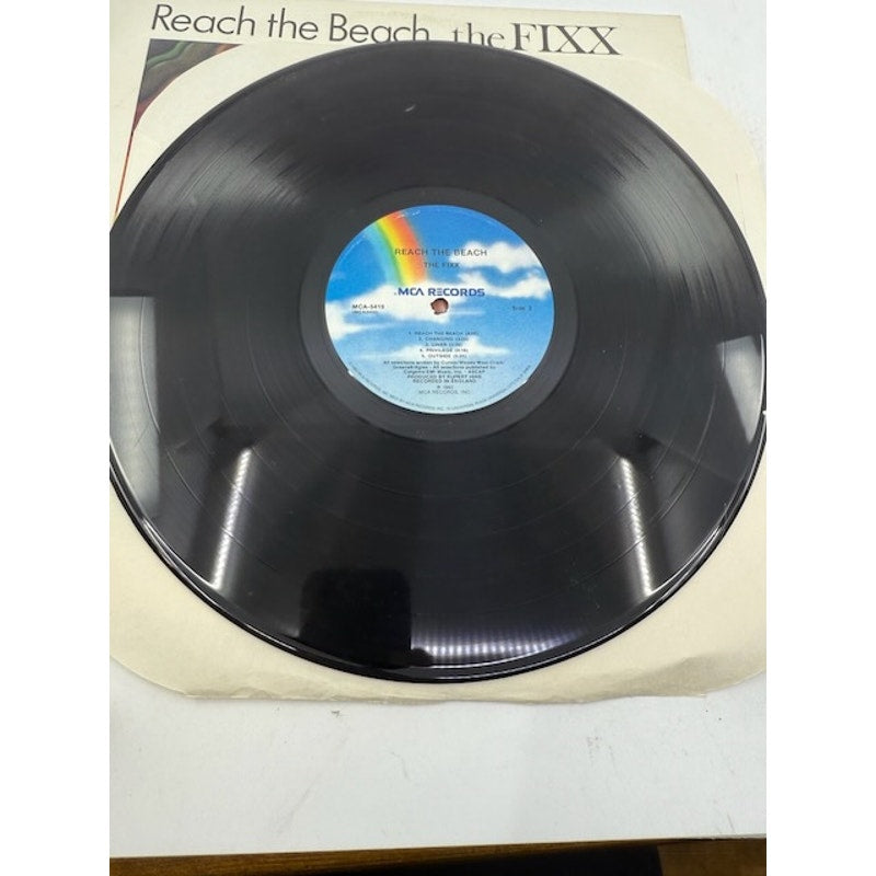 The Fixx – Reach The Beach 1983 Vinyl Album Record