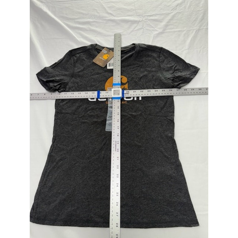 Carhartt Detroit 5800 Cass Ave T-Shirt Short Sleeve Gray Womens Size XS