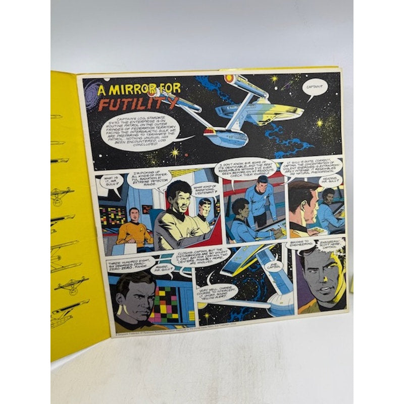 Star Trek Book and Record Set - A Mirror For Futility / The Time Stealer Vinyl