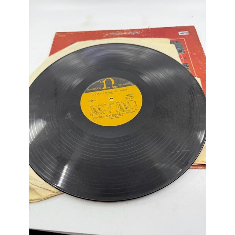 Johann Sebastian Bach, George Malcolm – Two- And Three-Part Inventions Vinyl