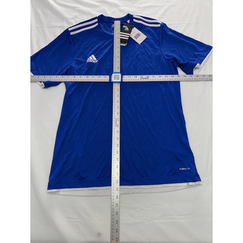 Adidas Core 11 Training Soccer Jersey Unisex Cobalt/White Stripes Size L