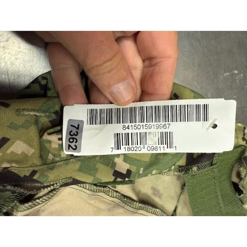 Mount Rogers CSB USN NWU Type III Helmet Cover Camouflage Green Size S/M