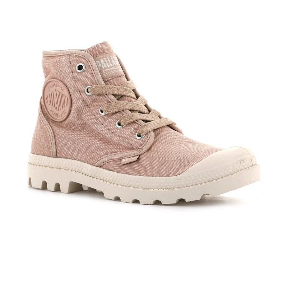 Palladium Pampa Hi Lace Up Ankle Boot 92352-663-M Rose Brick Womens Size 5