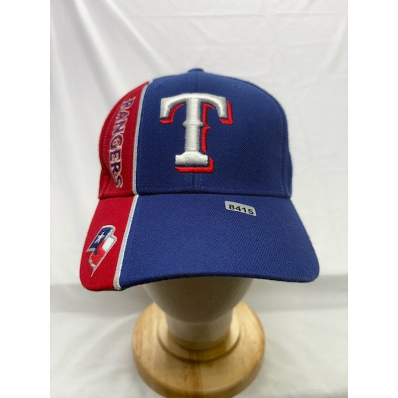 Twins Ent Inc Texas Rangers MLB Vintage Snapback Hat Adjustable Blue Red OSFA