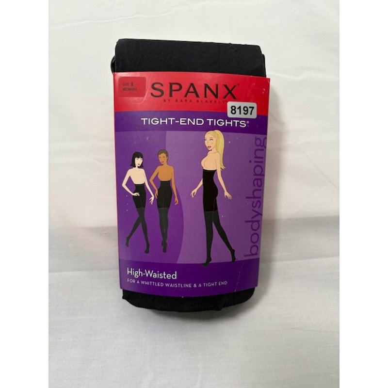 SPANX by Sara Blakely High-Waisted Tight-End Tights Midnight Womens Size A