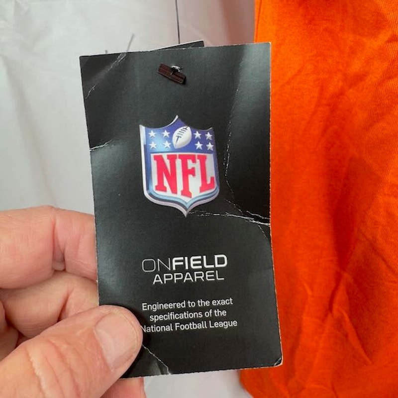 Nike Denver Broncos Sideline Impact Legend Performance T-Shirt Orange Mens L
