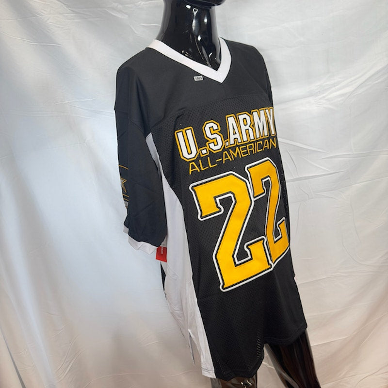 Headgear US Army Odell Beckham Football Jersey Short Sleeve Black Mens 3XL