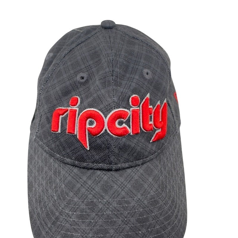 New Era 9Twenty Portland Trailblazers RIP CITY Cap Adjustable Gray Mens OS