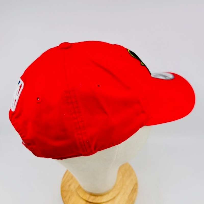 New Era 9Twenty  Atlanta Hawks Team Logo Back Half Series Cap Red Mens OSFM