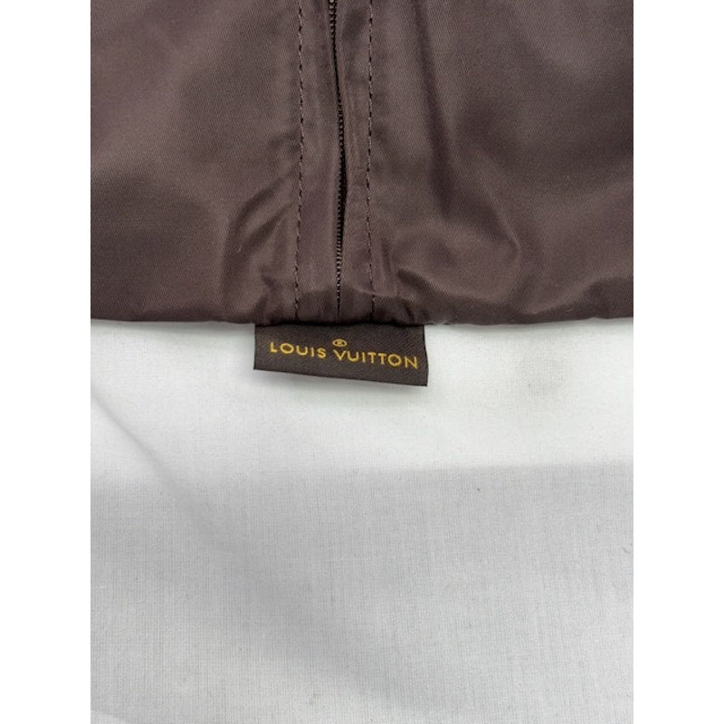 Louis Vuitton Garment Clothing Bag Travel Suit Cover + Dust Bag Authentic Brown
