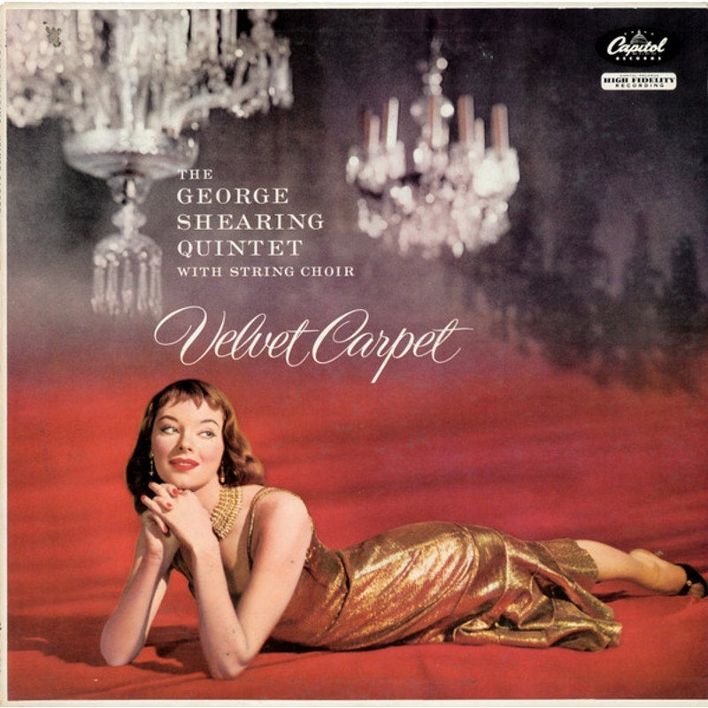 The George Shearing Quintet With String Choir – Velvet Carpet 1958 Vinyl Album