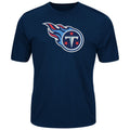 '47 Brand Tennessee Titans Team Logo T-Shirt Short Sleeve Navy Blue Mens Size XL