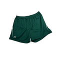 Adidas Multi Sport Athletic Shorts Climacool Elastic Waist Green/White Womens XL