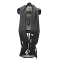 Lucky Brand Fringe Long Tassel Scarf Soft Knit Winter Wrap Gray One Size