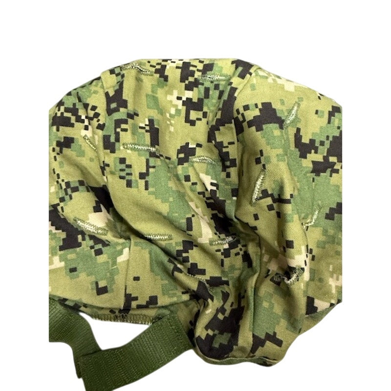 Mount Rogers CSB USN NWU Type III Helmet Cover Camouflage Green Size S/M