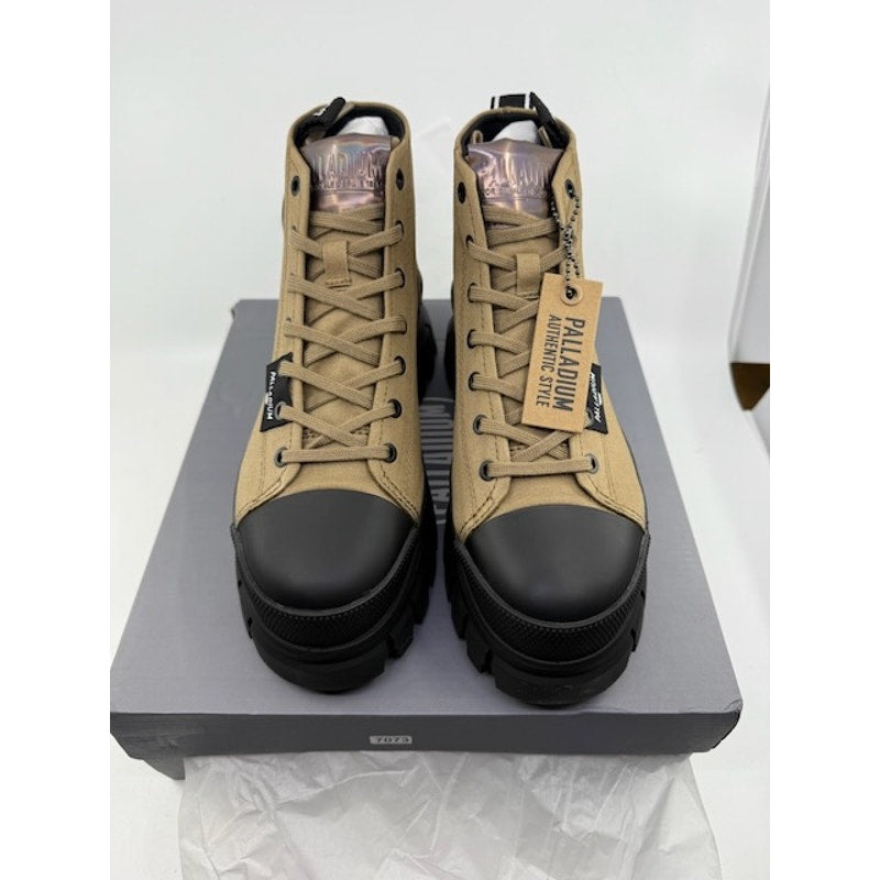Palladium Revolt Hi TX Lace Up Ankle Boot  97242-307-M Olive Womens Size 6.5