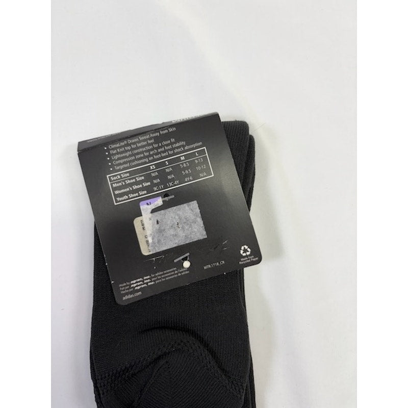 Adidas Copa Zone Cushion Soccer Socks Black/Infrared Size M M 5-8.5/W 5-9.5
