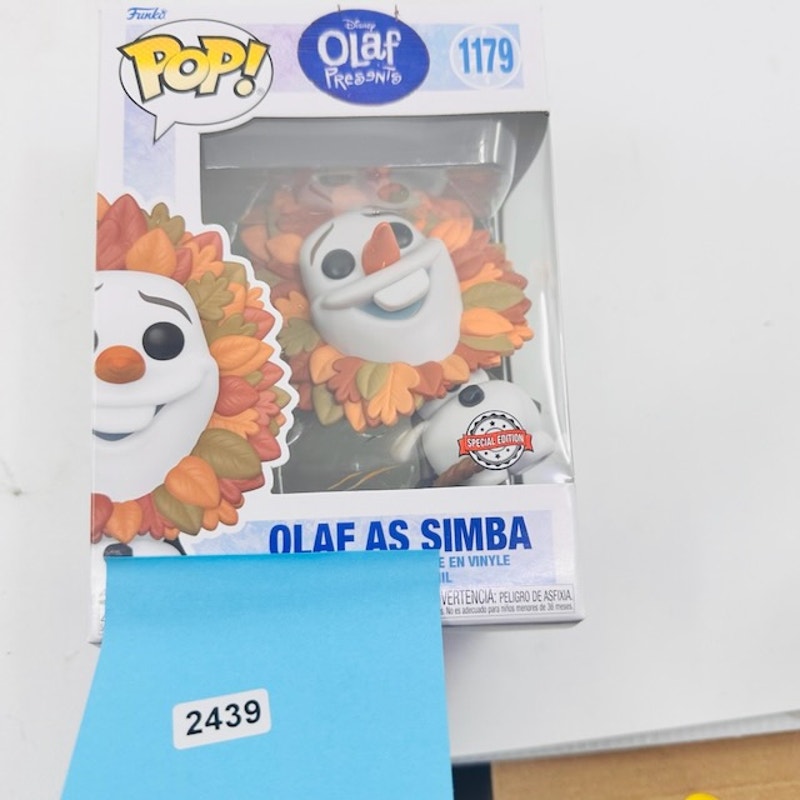 Funko POP Disney!: Olaf Presents - Olaf as Simba Vinyl Figure #1179