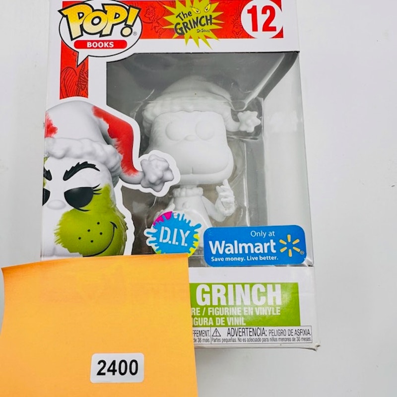 Funko Pop! Books: The Grinch 12 - The Grinch Santa DIY Special Edition #12