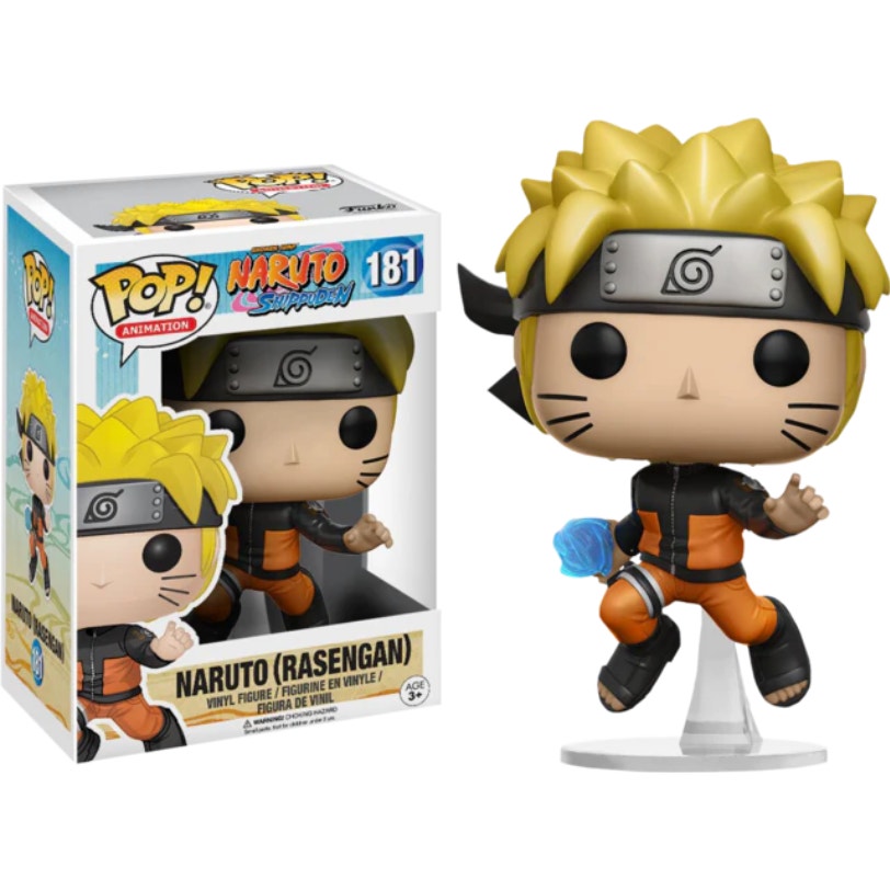 NEW Funko Pop! Naruto: Shippuden - Naruto (Rasengan) #181 Vinyl Figure