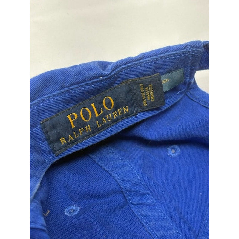 Polo Ralph Lauren Cap Red Pony Adjustable Strapback Blue Unisex Adult One Size