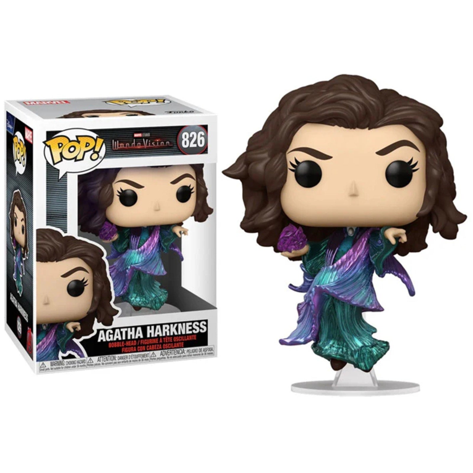 Funko Pop! Marvel: WandaVision - Agatha Harkness Bobblehead #826