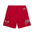 Mitchell & Ness Mens Game Day FT Chicago Bulls Shorts Drawstring Red 2XL NWT