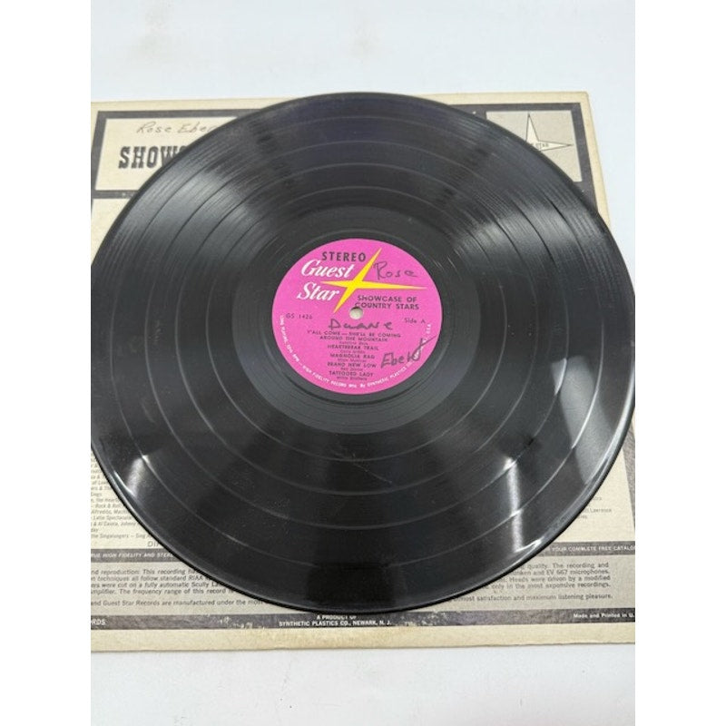 Various – Showcase Of Country Stars 1964 Vinyl Album Record