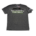 Majestic Seattle Seahawks NFL Interception T-Shirt Triple Peak Gray Size XL
