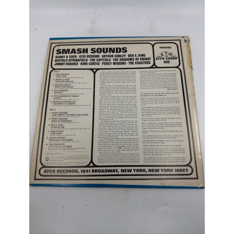 Various – Smash Sounds Compilation LP Mono Vinyl Album