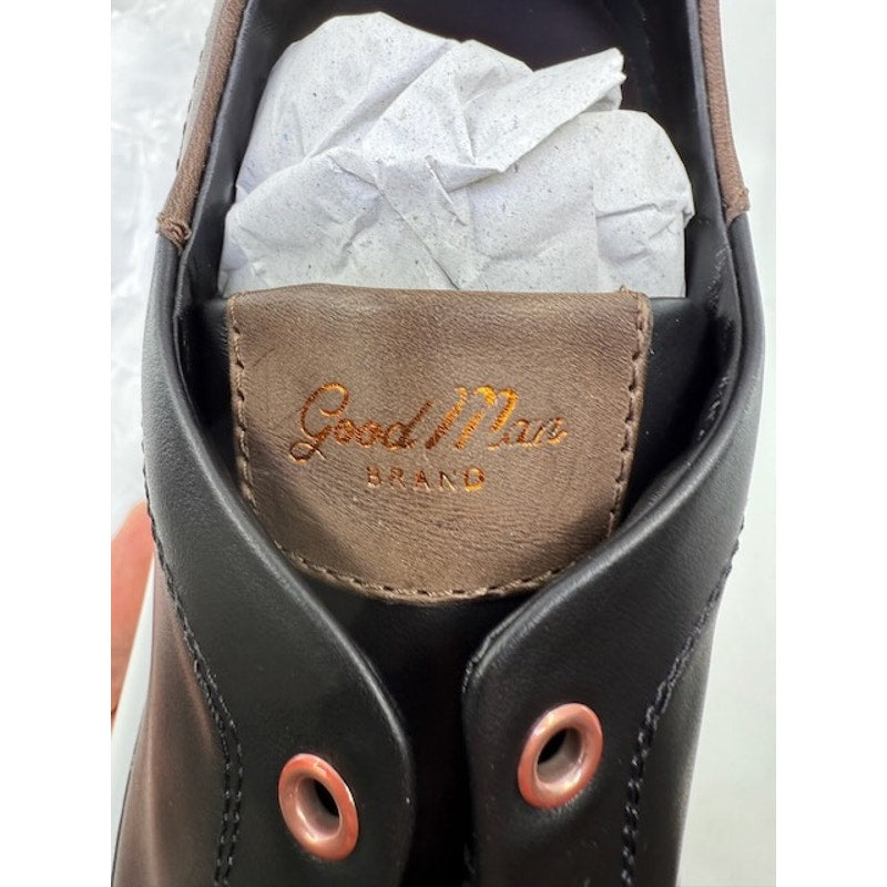 Good Man Brand Legend London Sneaker Shoes Black /Dark Vachetta Mens Sz 9.5