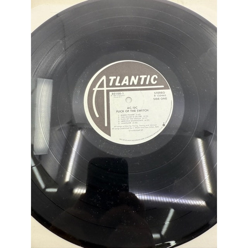 AC/DC – Flick Of The Switch Vinyl Album Record