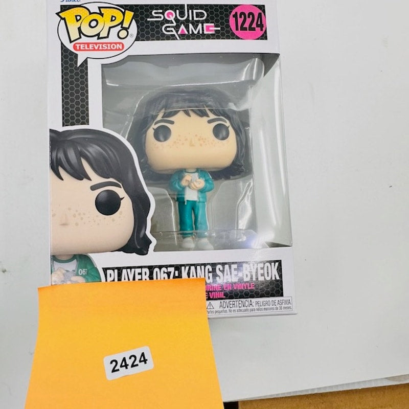 Funko POP TV: Squid Game- Player 067:Kang SAE-Byeok Vinyl Figure #1224