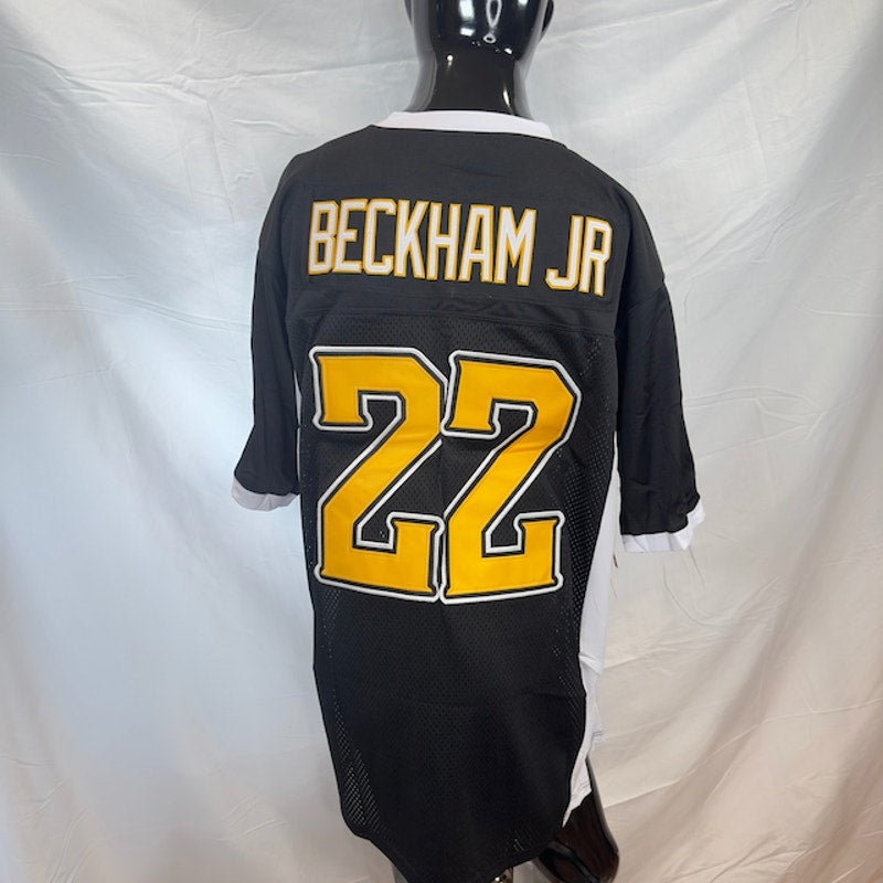 Headgear US Army Odell Beckham Football Jersey Short Sleeve Black Mens 3XL