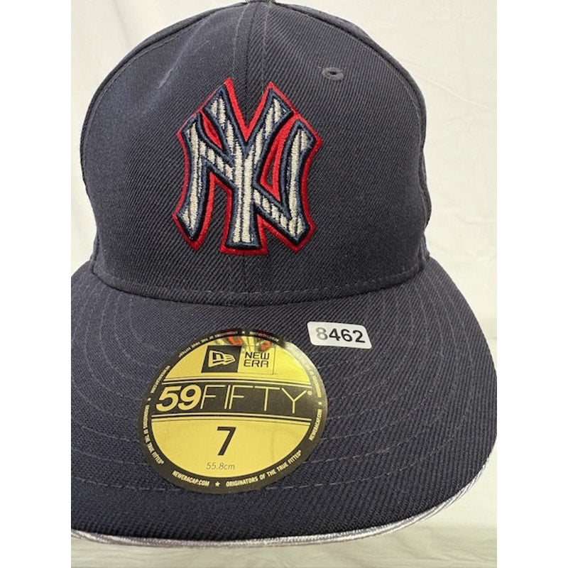 New Era 59FIFTY New York Yankees Fitted MLB Logo Black Unisex Size 7