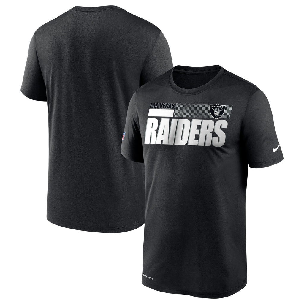Nike Las Vegas Raiders Sideline Impact Legend Performance T-Shirt Black Mens M