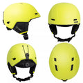 Stomp ST666 Ski & Snowboarding Snow Sports Helmet Matte Green Lemon