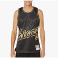 Mitchell & Ness NBA Big Face 4.0 Fashion Tank Chicago Bulls Black Size Medium