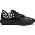 Puma MB.01 LaMelo Ball M.E.L.O. Basketball Shoes Black White Mens Size 10