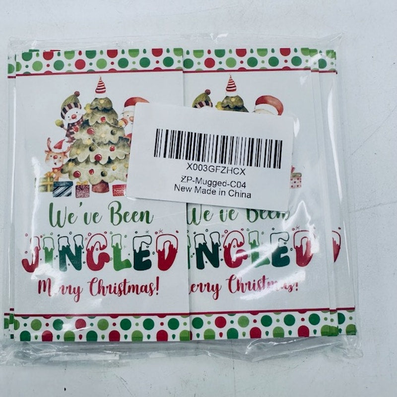 Christmas Party Game We’ve Been JINGLED/YOU'VE BEEN JINGLED Game Card
