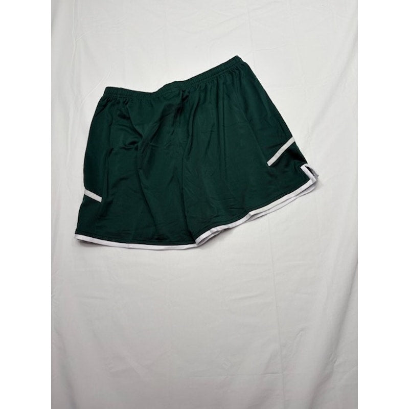 Diadora Diadry Brasil Shorts Elastic Waist Pull-On Green/White Womens Size L