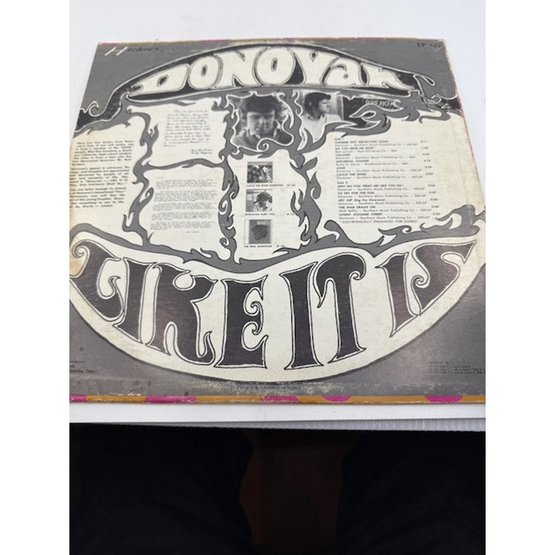 Donovan – Like It Is (Was, And Evermore Shall Be) 1968 Vinyl Album Record