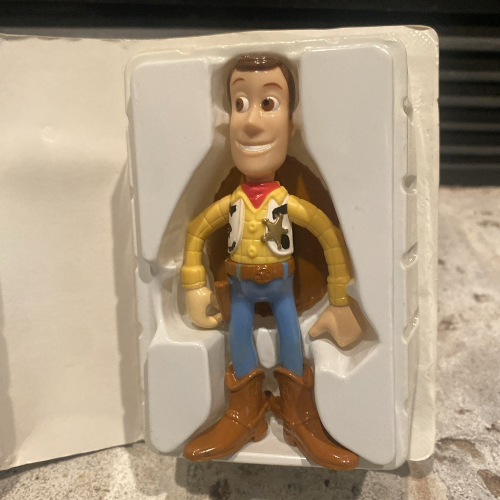 1996 McDonald’s Happy Meal toy, Toy Story, Disney VHS style box Vintage Woody