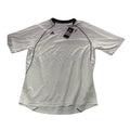 Adidas Varsity Short Sleeve Training Jersey Shirt White/Black Mens Size L