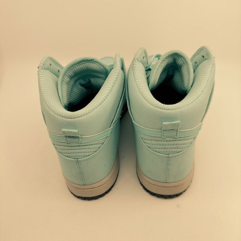 Nike 6.0 Dunk High Top Lace Up Canvas Sneaker 342257-401 Aqua Blue 8M 9.5W
